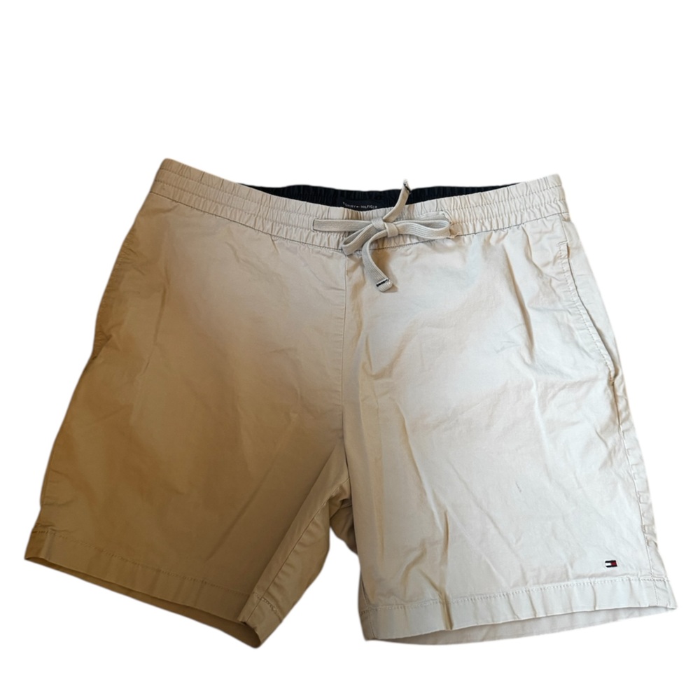 Tommy Hilfiger Navy and White Shorts